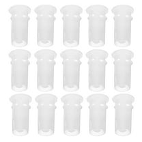 LABSERRON 100Pcs Durable Plastic Squeakers For Diy Pet Accessories Educational Toys And Toy Repair 1.2x0.6x0.6in