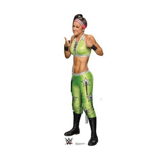 66 x 20 in. Bayley - WWE Cardboard Standup