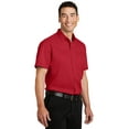 thumbnail image 4 of Port Authority Short Sleeve SuperPro Twill Shirt-XS (Rich Red), 4 of 6