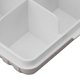 thumbnail image 3 of Mini Medicine Box 6 Compartments Luggage Design Tight Sealing Plastic Medicine Container for Pocket Travel Beige, 3 of 4