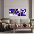 thumbnail image 2 of ZHONGYUTONG Abstract Canvas Wall Art 3 Pieces Black and White Pictures Contemporary Minimalist Print Modern Geometric Line Artwork for Living Room Decor Framed (16.00" x 24.00" x 3PCS), 2 of 5