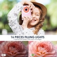 thumbnail image 2 of Digital Camera Kids Camera FHD 1080P 50MP Vintage Camera with 8X Zoom Anti Shake Portable Digital Cameras for Kids Teens Seniors Gift with 32GB Card Pink, 2 of 10