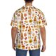 thumbnail image 3 of Fotbe Gnomes Autumn Harvest Camisa Estampada de Manga Corta para Hombre, Casual de Verano, Estilo Playero, Sin Arrugas-Medium, 3 of 5