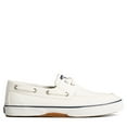 thumbnail image 2 of Sperry Men's, Halyard Boat Shoe White Twill 11.5 W, 2 of 6