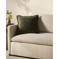 thumbnail image 2 of Chris Loves Julia x Loloi Darla Olive 18'' x 18'' Decorative Pillow, 2 of 4