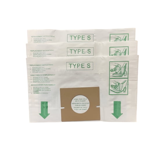 VacBagsUSA® Replacement Paper Vacuum Cleaner Bags For Hoover* Type S