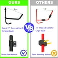 thumbnail image 3 of baomifa-Kayak Storage Wall Mount Rack, Heavy Duty Garage Storage Wall Hooks, Foldable Design Kayak Hanger Racks for Kayaks, Canoe, Surfboard, Paddle Board, 3 of 4