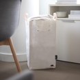 thumbnail image 4 of czcpp-- Bac de Recyclage Intérieur Réutilisable Durable pour Cuisine et Maison, Grand Sac en Papier Lavable Polyvalent (Blanc), 4 of 4