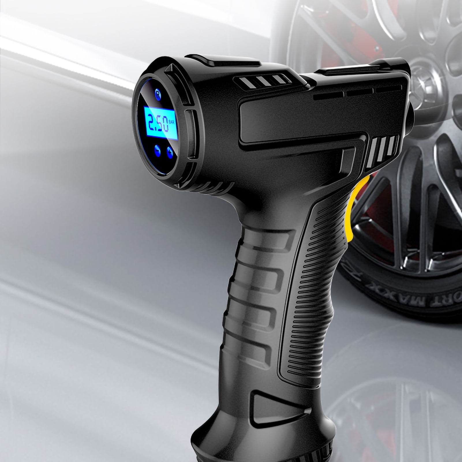 Handheld Air Compressor Pump,Tire Inflator Portable Car Car Tire Inflator Air Compressor Tire Inflator Ultra Responsive