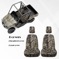 thumbnail image 5 of KUIFORTI Cute Camo UTV Seat Covers Easy to Install Full Protection Seats Cover for UTV Rhino Accessories Bucket Seat Cover Compatible with Yamaha Rhino 700 660 450 2004-2021, 5 of 7