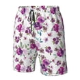 thumbnail image 5 of Naloa Rose Flowers Men's Beach Shorts, Surfing shorts, Swim trunks, Quick Dry Swim Trunks for Surfing Beach Fun - XX-Large, 5 of 9
