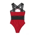 thumbnail image 3 of Traje de baño para mujer Ropa de playa de una pieza,Rojo EEG Nituyy GL714-YZ12796B5, 3 of 6