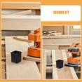 thumbnail image 3 of FUTUREORYY 6Ud Deslizantes Para Huecos Compatible Con Equipos De Gimnasio Color Negro, 3 of 8