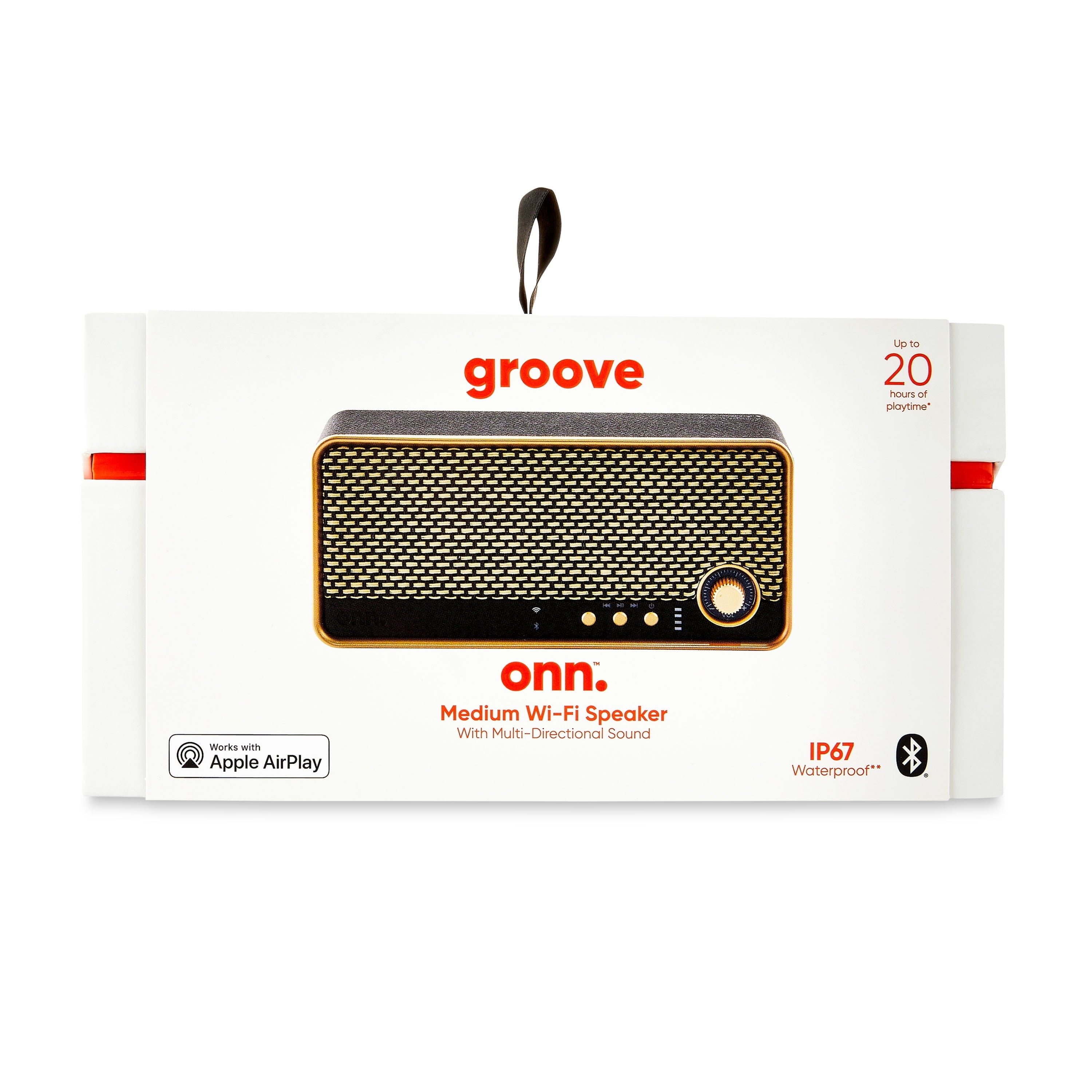 onn Medium Wi-Fi Speaker with Multi-Directional Jordan Ubuy