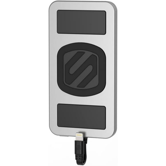 Scosche - 4000mAh Powerbank 1 Port MagicMOUNT with 2 MagicPLATES large and small