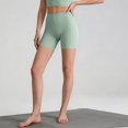 thumbnail image 5 of AHTJRT High Waisted Women Biker Shorts Buttery Soft Elastic Tummy Control Shorts Lightweight Breathable Gym Yoga Workout Short Pants, 5 of 6
