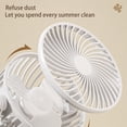 thumbnail image 5 of RYDCOT Portable Clip on Fan Battery Operated, Small Powerful 3 Speed Quiet USB Rechargeable Mini Personal Cooling Fan for Desk Table Home office Stroller Camping Women Gifts, 5 of 8