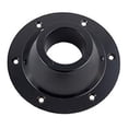 thumbnail image 2 of AP Table Leg Base 013-1119B Pedestal Base; Round Surface Mount; 6-5/8 Inch Diameter x 2 Inch Height; 6 Mounting Holes; Black; Single, 2 of 4