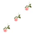 thumbnail image 3 of Ounissouiy 12 piezas exquisita artesanía y elegancia rosas y flores de seda para un toque romántico y rosa claro romántico Type1 NO1, 3 of 6