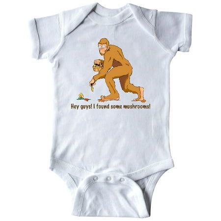 

Inktastic Hey Guys! Mushrooms! Gift Baby Boy or Baby Girl Bodysuit