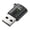 USB-Black, variant on Universals TFs To USB Card Reader Adapter Metal Construction For Data Access