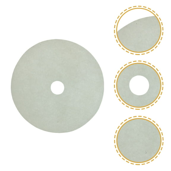WHAMVOX Lint Traps for Dryers 2Pcs Nonwoven White Round 9.3x9.3x0.2in