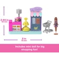 thumbnail image 4 of Playset Barbie Mini BarbieLand Supermarket con muñeca de 1.5 pulgadas, 4 of 6