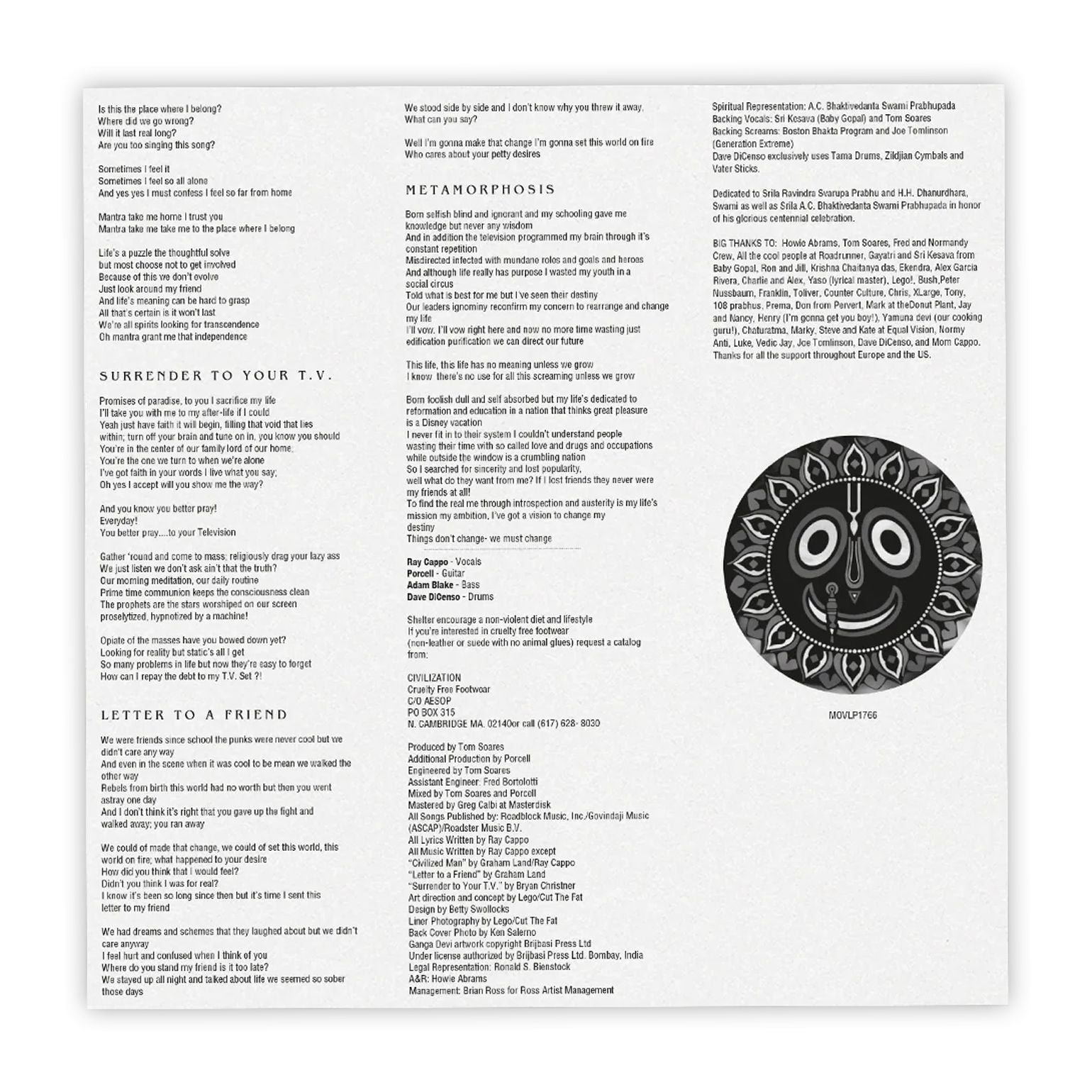 Shelter - Mantra - Limited 180-Gram White Colored Vinyl - Music