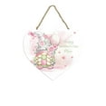 thumbnail image 1 of DPTALR Front Door Welcome Sign - Creative Heart-Shaped Happy Mother'S Day Sign, 1 of 8