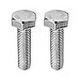 thumbnail image 3 of MroMax M8 Left Hand Hex Head Bolt M8-1.25 x 30mm 304 Stainless Steel Reverse Threaded Hex Tap Screw Bolts 2pcs, 3 of 4