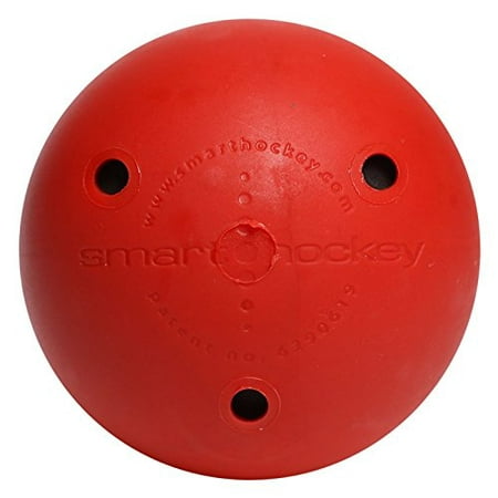 NEW Smart Hockey Stick Handling Off Ice Training Ball Official Puck Weight (Red), Mini Smart Hockey Balls also available (agility training) By