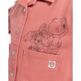 thumbnail image 3 of Paw Patrol Movie Toddler Girls' Front Back Graphic Shacket with Long Sleeves, Sizes 12M-5T, 3 of 9