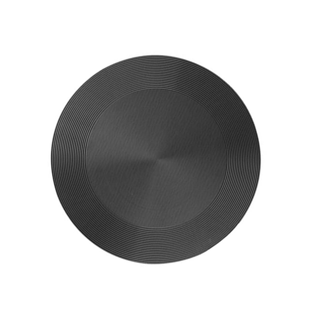 Bewildely Placa de conducción de calor de aluminio, difusor de calor, placa de descongelación, cocina, carne rápida, bandeja de descongelación, Utensilios de cocina negro 28 cm * 4 mm Bewildely HA006606-02