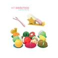 thumbnail image 1 of Kit Para Cortar Frutas Y Verduras Juguete Cocina Montessori YEI YI-SCSM21, 1 of 6