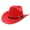 RD1, variant on Men's Cowboy Hat Leather Hat for Men Red Cowboy Hat Funny Cow Boy Hat M