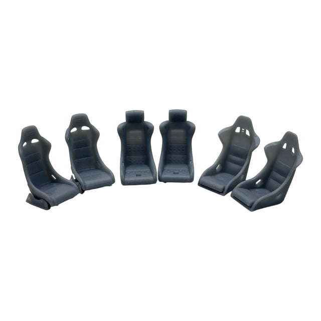 Accesorios para automóviles a escala 1/64, actualización, reemplazo, reparación, resistentes y livianos Asiento
