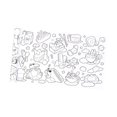 thumbnail image 4 of facefd Coloring Paper Roll Colorable 30cmx300cm Rich Patterns DIY Art Drawing Letter, 4 of 9