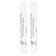 thumbnail image 1 of Set of 2 repair pencils for furniture, paint, floor, scratches, composite wood, white, 1 of 4