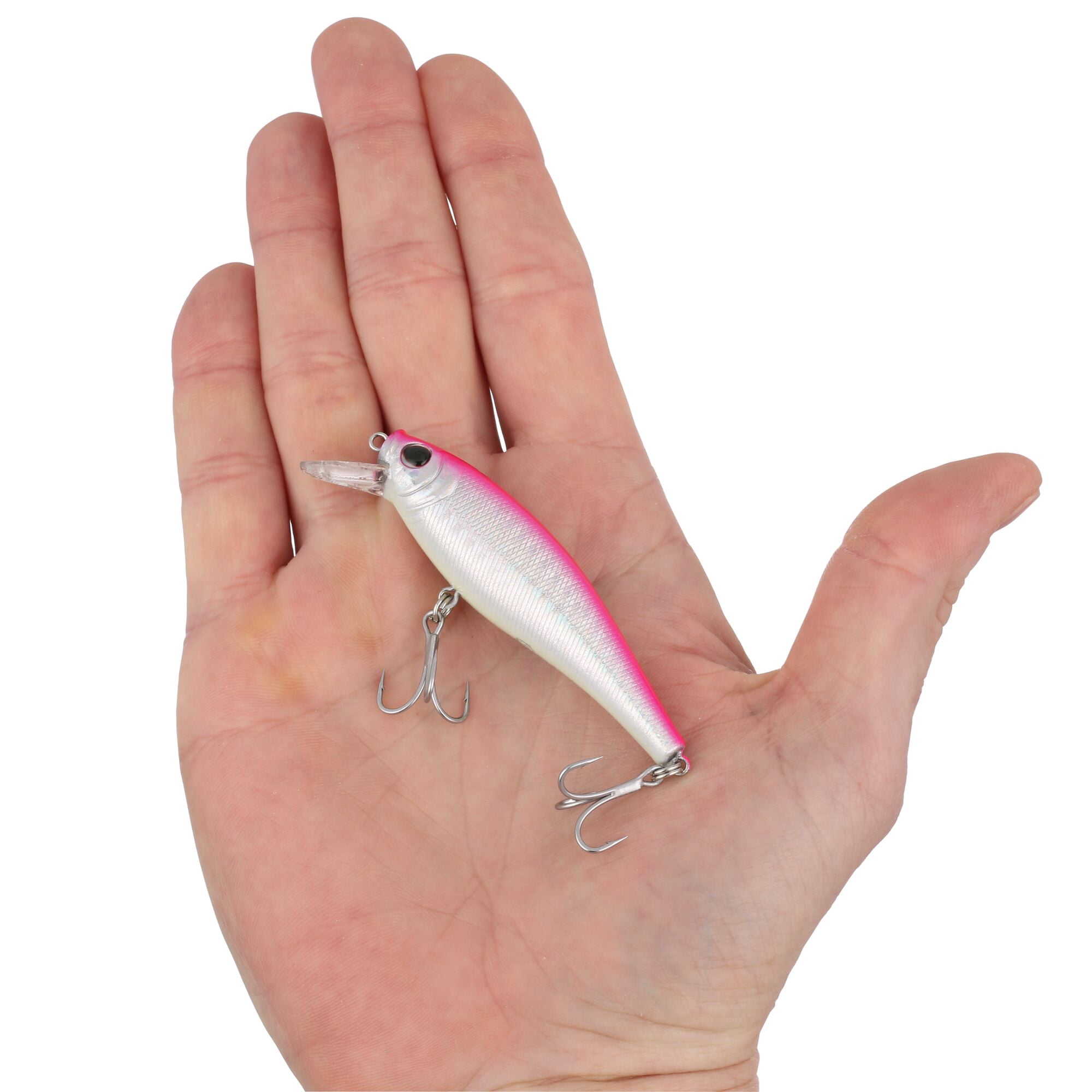 Berkley Cutter Saltwater, 2.75 in, Jerkbaits, Pink Silver (1 Count)