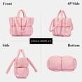 thumbnail image 5 of LinYooLi Puffer Tote Bag, Soft Puffy Bags for Women Light Winter Down Cotton Padded Quilted Tote Bag Shoulder Handbag Purse, 5 of 7