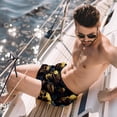 thumbnail image 2 of luoweisi Men's Beach Shorts Quick Dry Swim Trunks with Mesh Lining Skull L, 2 of 5