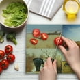 thumbnail image 3 of Safari Cutting Board, Safari Collages with Native Wild Savannah Animals Exotic Lands Lonely Planet, Decorative Tempered Glass Cutting and Serving Board, Large Size, Multicolor, by Ambesonne, 3 of 5