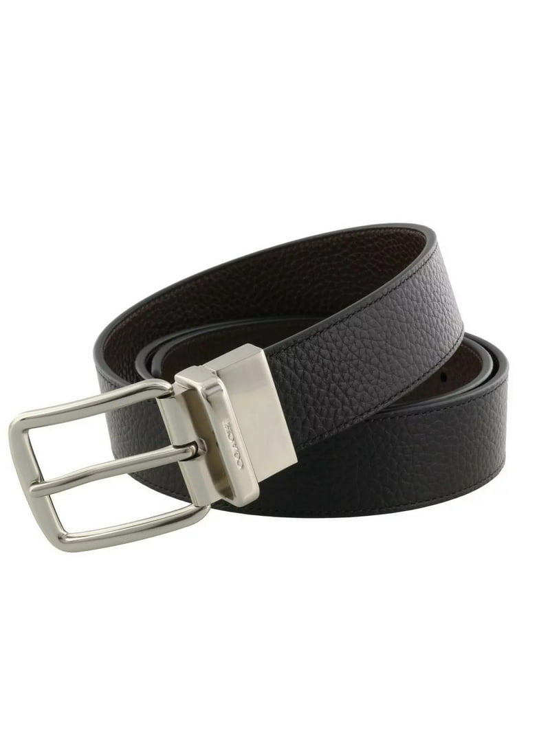 Coach Wide Harness Cut To Size Reversible Pebble Leather  display picture 1