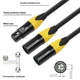 thumbnail image 4 of XLR Splitter Cable,3 Pin XLR Female To Dual XLR Male Audio Cable Y Cable Balanced Microphone Splitter Cord Audio Adaptor, 4 of 6
