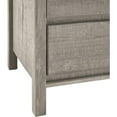 thumbnail image 6 of Camaflexi Baja Solid Wood 5-Drawer Bedroom Chest in Driftwood Gray, 6 of 9