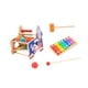 thumbnail image 5 of Juguete de madera para martillar y mazo, juguete musical con xilófono, juguetes Montessori para niños y niñas de 3, 4 y 5 años, 5 of 9