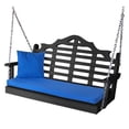 thumbnail image 4 of Recycled Plastic Poly Marlboro Porch Swing, 4 of 27