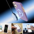 thumbnail image 5 of Allytechgroup Phone Case for Apple iPhone 16 Plus, Slim Fit Magnetic Back Cover Compatible with Mag-Safe Shockproof & Anti-Scratch iPhone 16 Plus Case Cover for Women Men,Darkpurple, 5 of 7