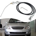 thumbnail image 1 of For Chevy 36" Stainless Steel Black Throttle Cable 4.8 5.3 5.7 6.0 Engine Black, 1 of 10