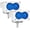 Blue, variant on 3" Red LED Pod Lights 2PCS, Off Road Auxiliary Backup Cube Fog Driving Rear Chase Light Bar for Truck UTV Pickup Boat, Hunting Fishing Emergency Safety Signal Work Lights